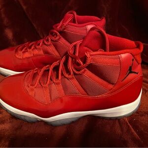 Jordan Red and Black Men's Shoes